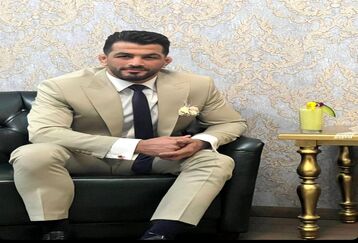 عکس حسن یزدانی و همسرش در مراسم عروسی | لباس عجیب عروس خانم در جشن عروسی +عکس