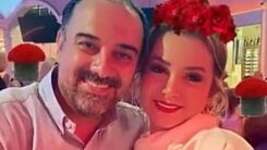 عکس جذاب برزو ارجمند و خواهرش در حال راندند هواپیمای شخصی و لاکچری!