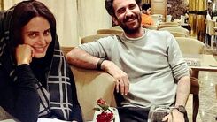دیده شدن الناز شاکردوست با مانتو شلوار دِمده در خیابان | شیک پوشی الناز شاکردوست با لباس های قدیمی +عکس