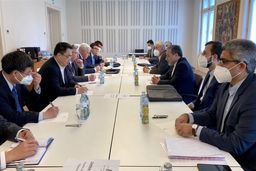 آغاز نشست سه جانبه ایران، روسیه و چین درباره برجام+جزئیات بیشتر 