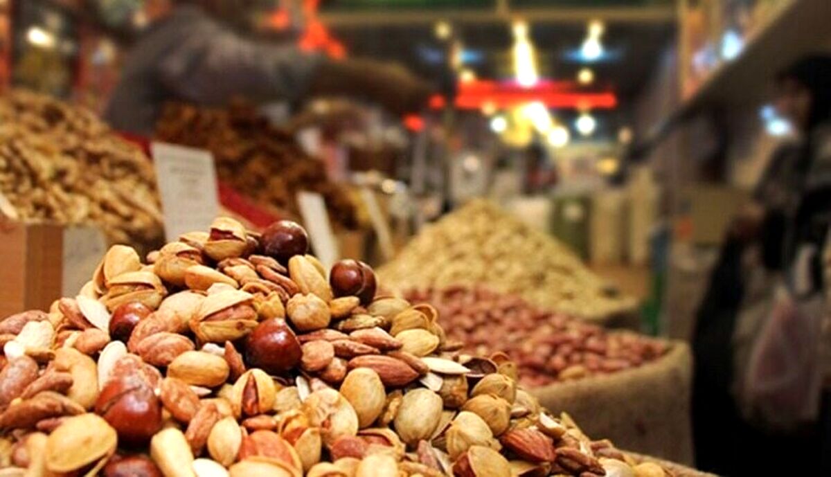 قیمت‌های سرسام‌آور آجیل شب یلدا در بازار خشکبار | سنجد هم لاکچری شد