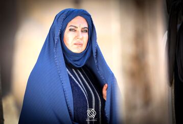 لعیا زنگنه با میکاپ غلیظ چشمش به سبک عربا درومد! | اولین عکس از شوهر مسن لعیا زنگنه