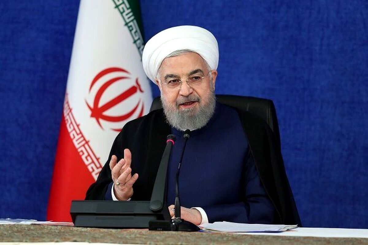 عکس لو رفته حسن روحانی سر سفره شام +عکس