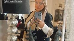 حال و روز داغون بهاره رهنما در ایستگاه اتوبوس/زندگی سخت بهاره رهنما در پایین شهر تهران!؟ +عکس باورنکردنی