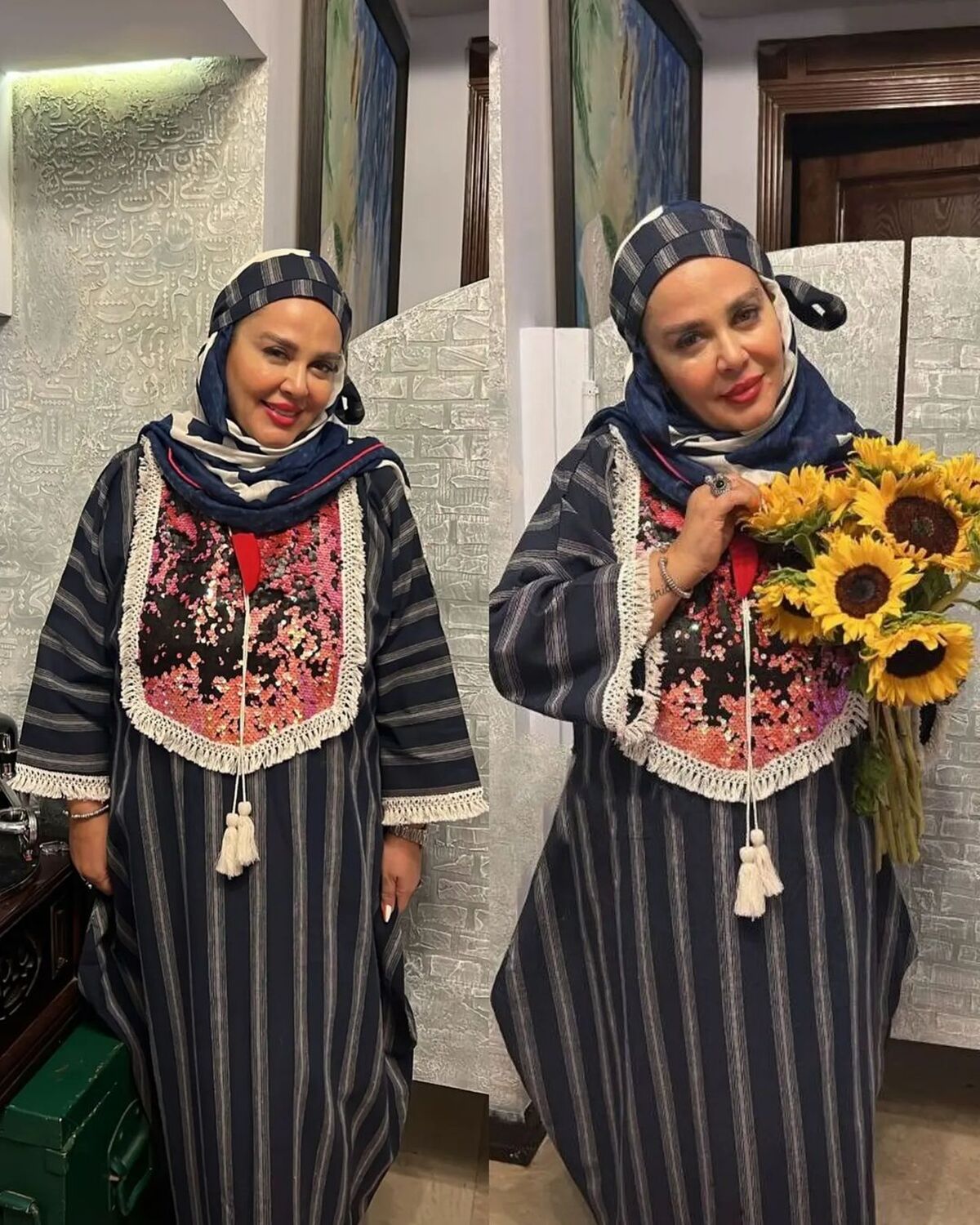 ژست مسخره بهاره رهنما برای تبلیغات لباس | پول درآوردن جدید بهاره رهنما از این راه +عکس جنجالی