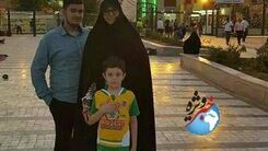 الهام چرخنده به ایران برگشت +عکس