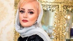 نعیمه نظام دوست در لباس هندی