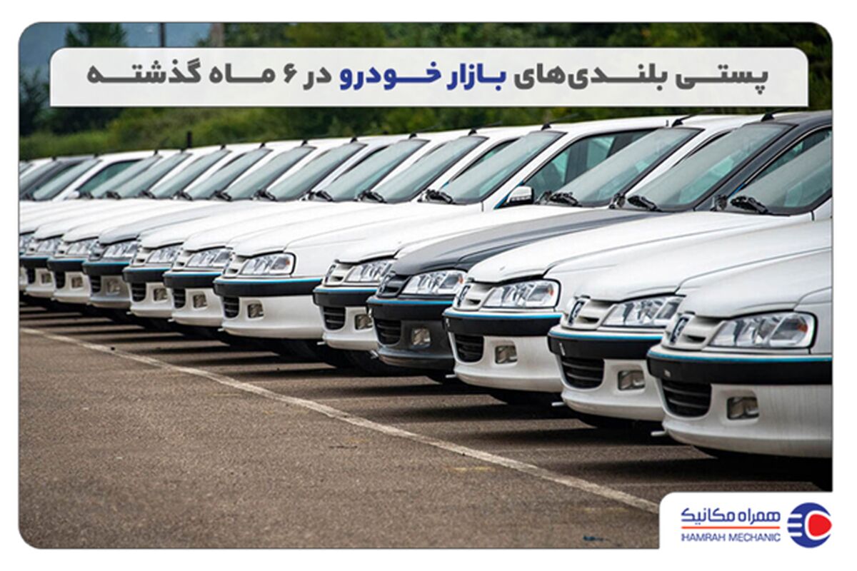 موشکافی جامع قیمت روز خودرو در نیمه اول 1400