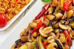 یه غذای ارزان و سریع برای ناهار | غذایی لذیذ و سبک؛ خوراک قارچ