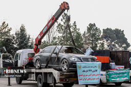 آتش سوزی عمدی خودروهای گران قیمت توسط سارقان! +عکس