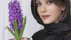 شهرزاد کمال زاده با کلاه وایکینگ ها + عکس