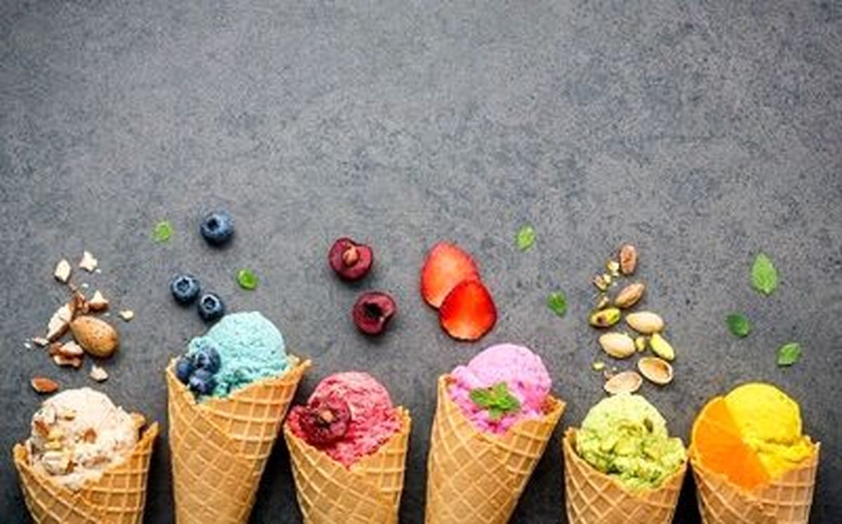 قیمت انواع بستنی و فالوده / بستنی لوکس ۷۵ هزار تومان!