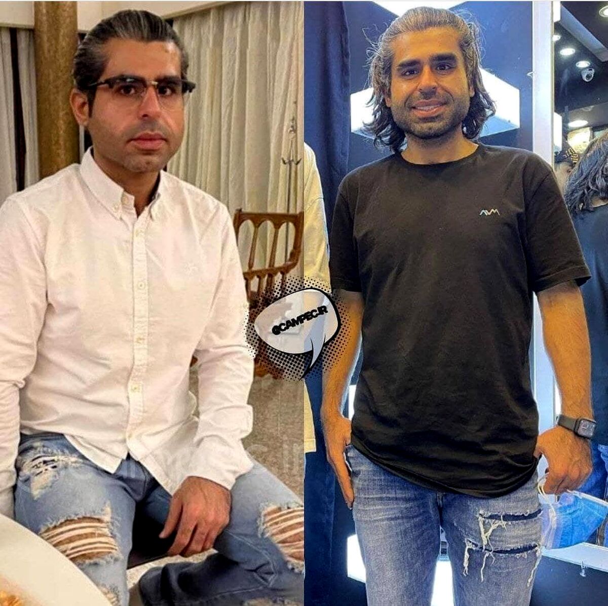 امیر نوری پیر شد +عکس