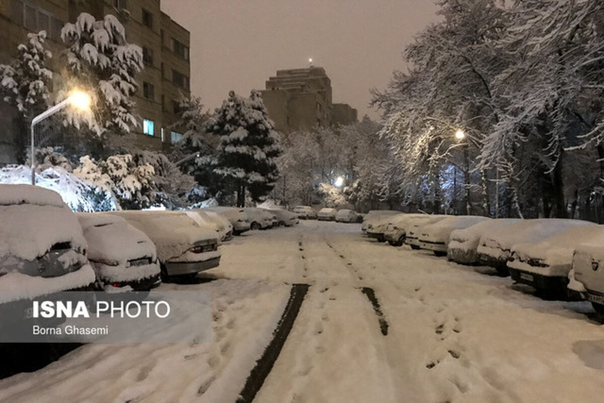 پیش بینی هواشناسی برای سه روز آینده | بارش برف و باران و وزش باد شدید در تهران