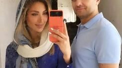 عکس جنجالی همسر بهرام رادان در یک عمارت لاکچری | خوشگذرونی تکی زن بهرام رادان در مهمانی با لباس گرانقیمت تمام برند +عکس خبرساز