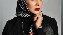 ژست آبکی و نچسب لیلا بلوکات در طبیعت+عکس