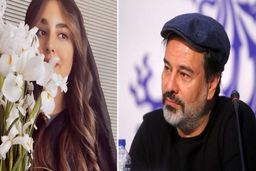 عکس لو رفته از ابراز علاقه عجیب پیمان قاسم خانی و همسرجوانش /تعجب کاربران از این عکس پیمان قاسم خانی  و همسرش در فضای مجازی +عکس جنجالی