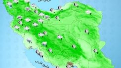 برف و باران در تهران و چندین استان
