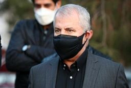 علی پروین بر سر مزار علی انصاریان+عکس لو رفته 