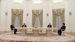 رئیسی و پوتین در کخ کرملین دیدار کردند +اولین عکس