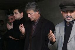  ناصر حجازی در مراسم عزاداری محرم + عکس