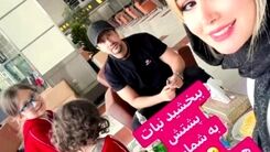 همسر بلاگر شاهرخ استخری در بلژیک از این رو به آن رو شد/کیف کردن دختر شاهرخ استخری از رانندگی مادرش! +عکس خبرساز