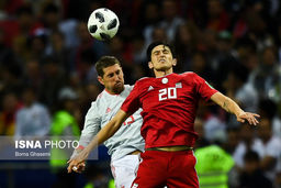 سردار آزمون  با زیباترین خوشحالی جام جهانی | شادی کمتر دیده نشده سردار آزمون با کی‌روش! +عکس