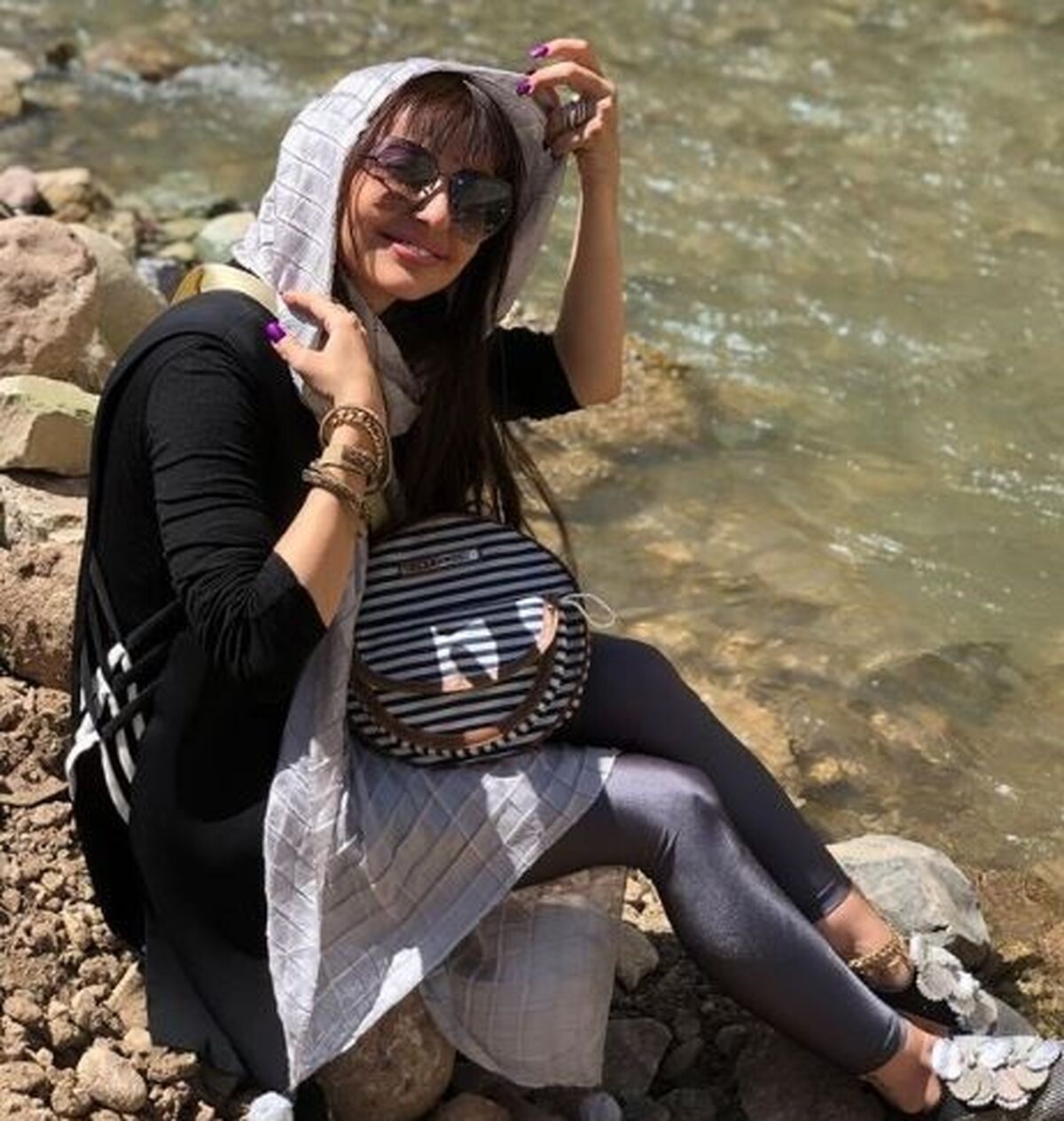 نفیسه روشن عاشق یک خوش تیپ شد +عکس جنجالی