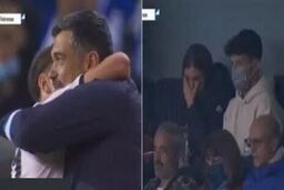مهدی طارمی اشک خانواده سرمربی اش را درآورد +فیلم