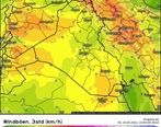 هشدار تندباد شدید در ۴۸ ساعت آینده