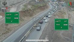 ترافیک وحشتناک از ترافیک جاده های شمالی +عکس 