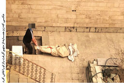 جنایت وحشتناکی که زن همسایه دید/تصویری هولناک از لحظه انتقال یک جسد به زیرزمین در باغ فیض تهران+عکسی لو رفته