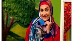 لباس جالب آزاده آل ایوب مجری تلویزیون در خانه هنگام آشپزی +عکس