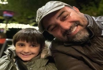 دلیل مهاجرت برزو ارجمند لو رفت | فرزند برزو ارجمند در خارج از کشور به دنیا آمد +عکس جنجالی